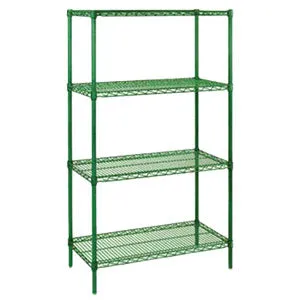 14" x 42" EPOXY COATED WIRE SHELVING