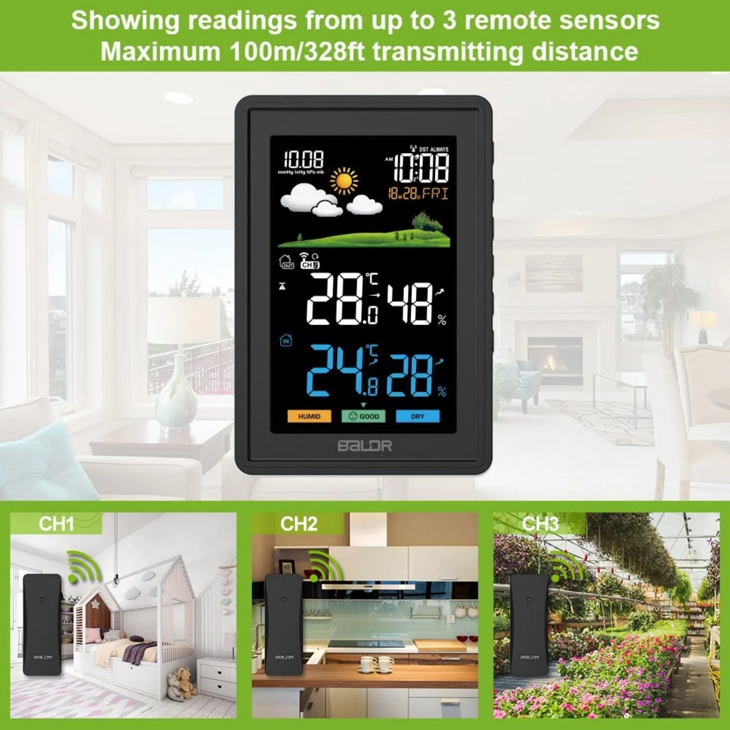 BALDR Atomic Wireless Weather Station