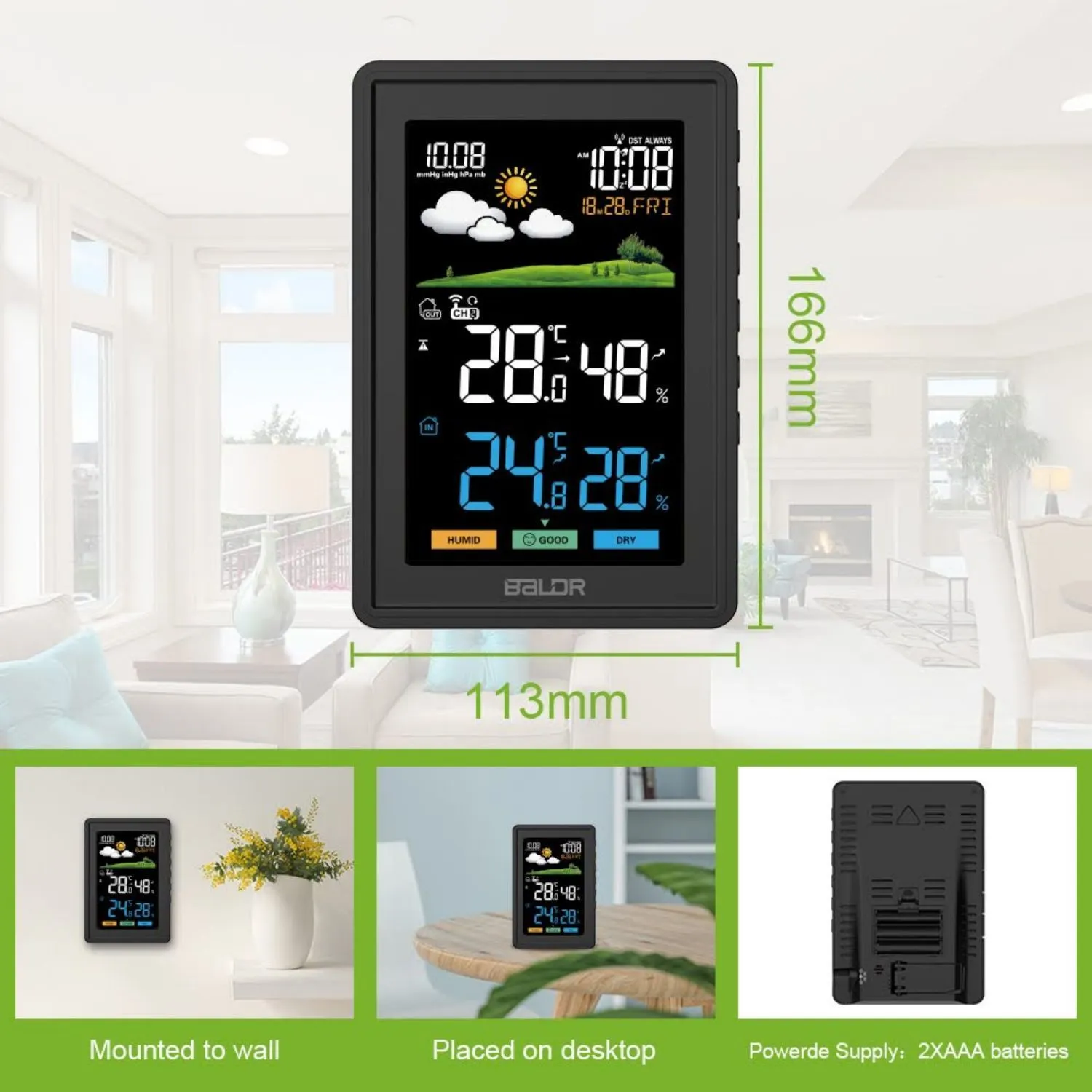 BALDR Atomic Wireless Weather Station