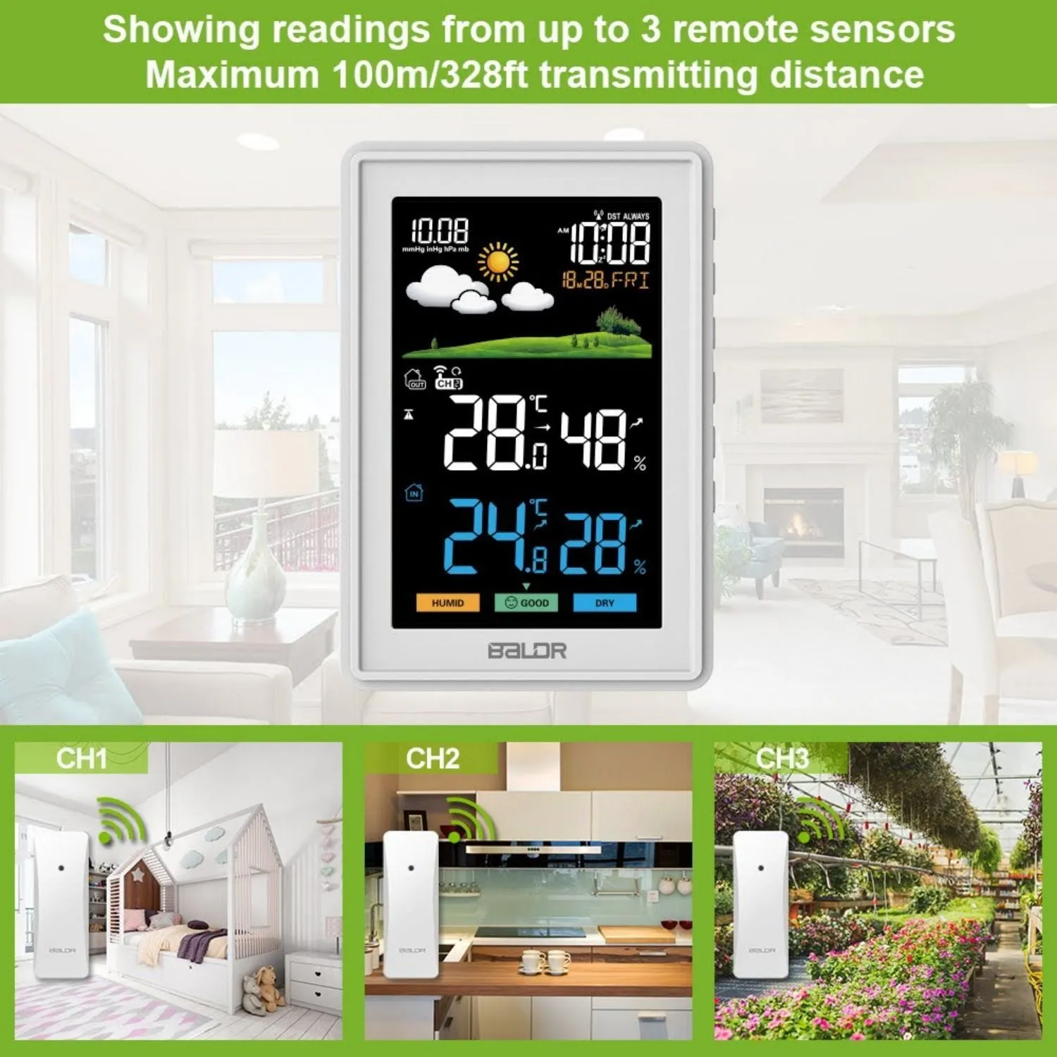 BALDR Atomic Wireless Weather Station