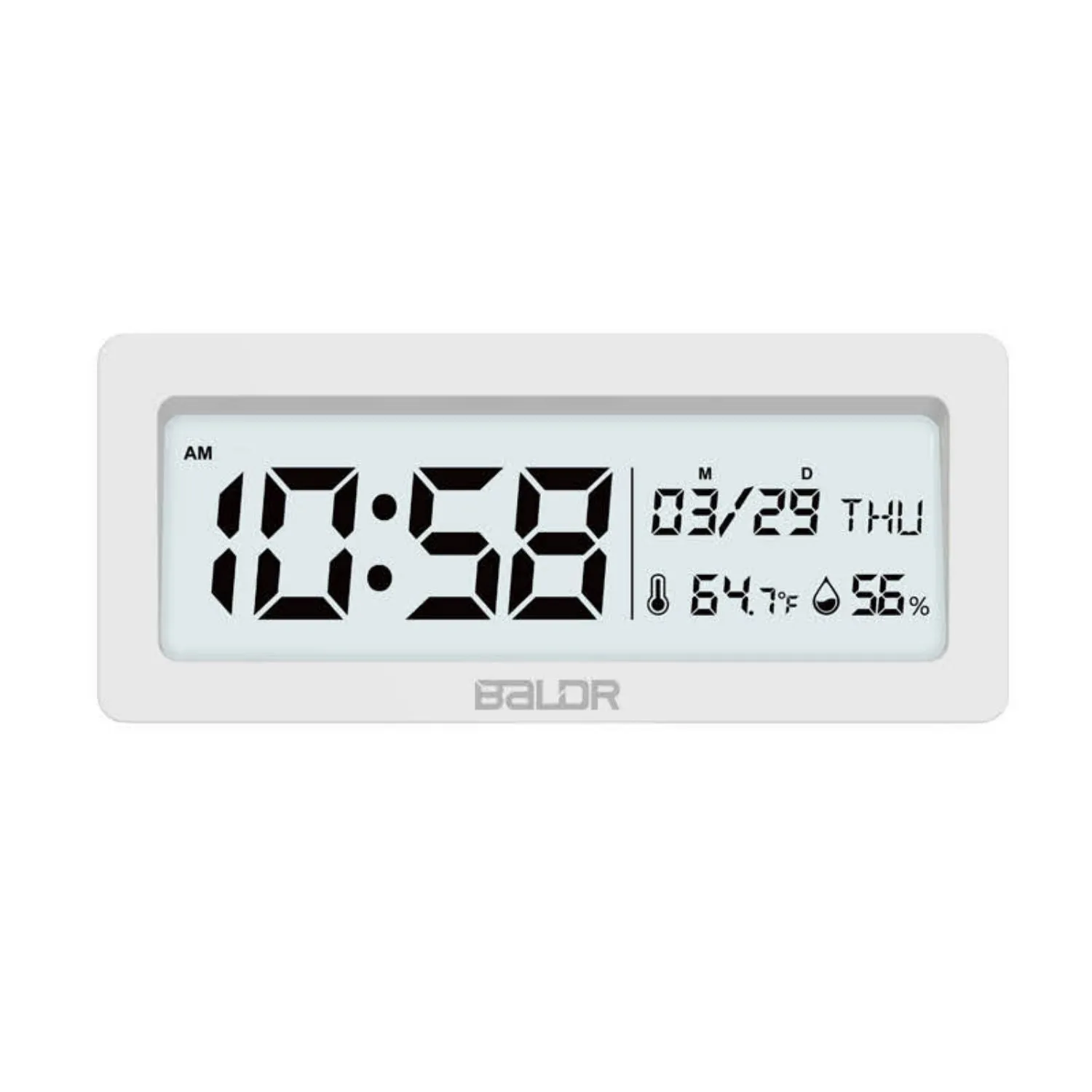 BALDR Compact Digital Alarm Clock