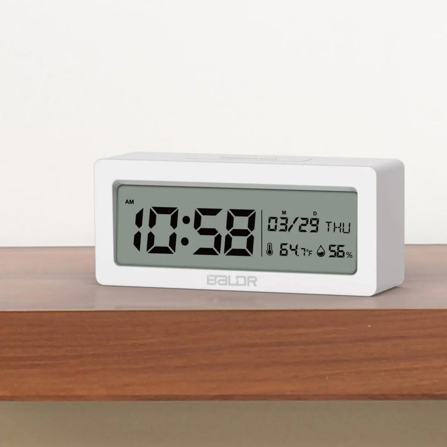 BALDR Compact Digital Alarm Clock