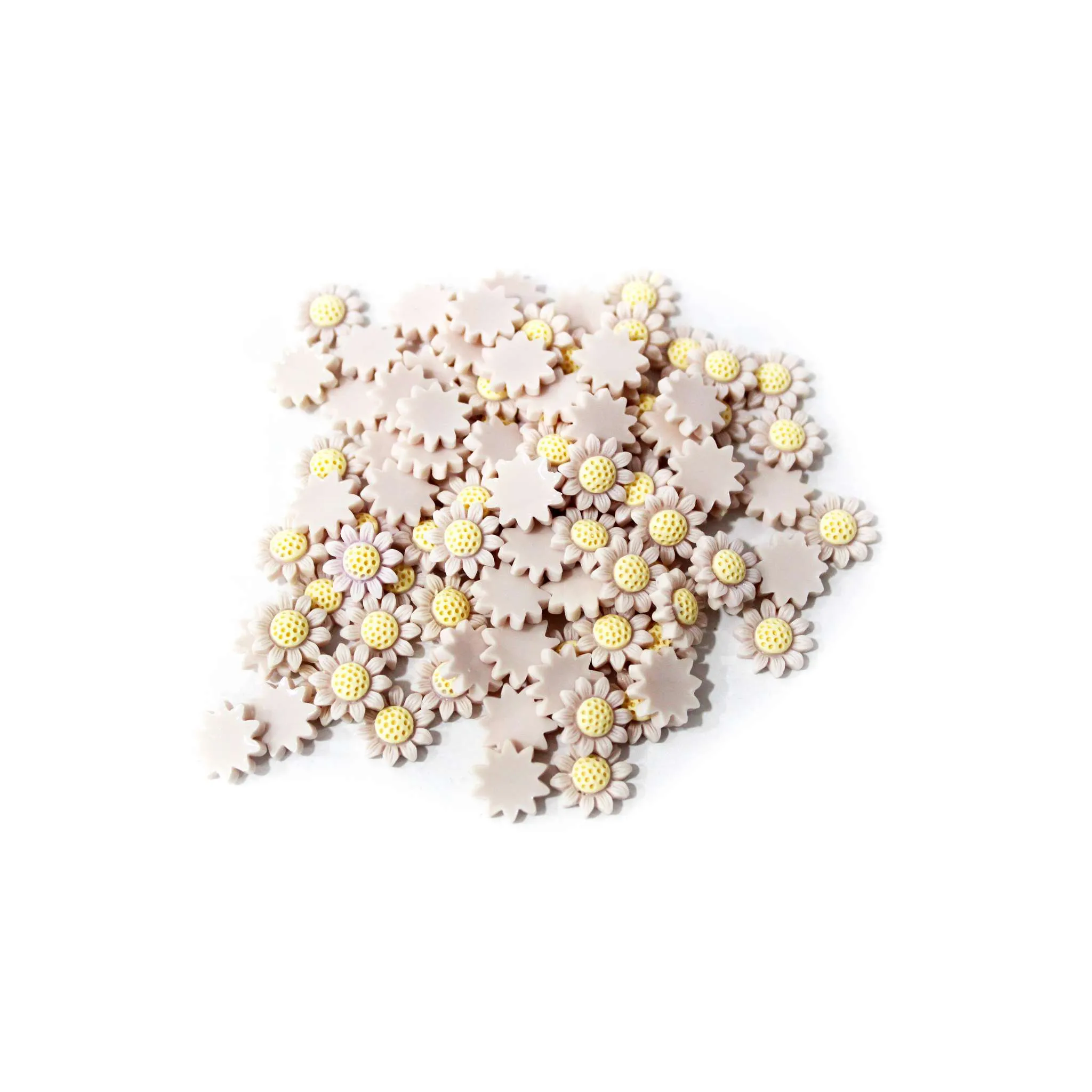 Bloom Wherever You Go: 3D Floral Cabochons (100 Pcs or 300 Pcs)