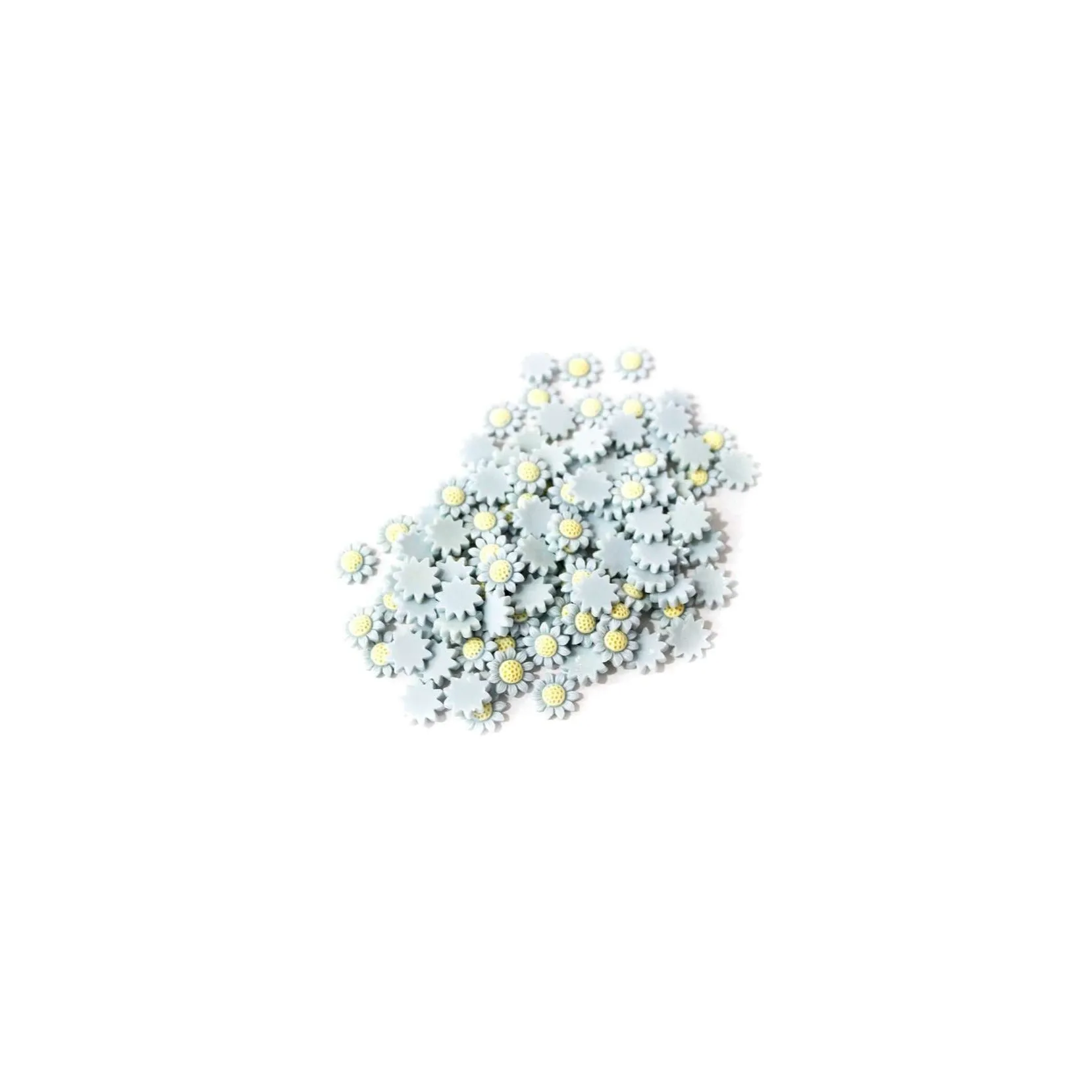 Bloom Wherever You Go: 3D Floral Cabochons (100 Pcs or 300 Pcs)