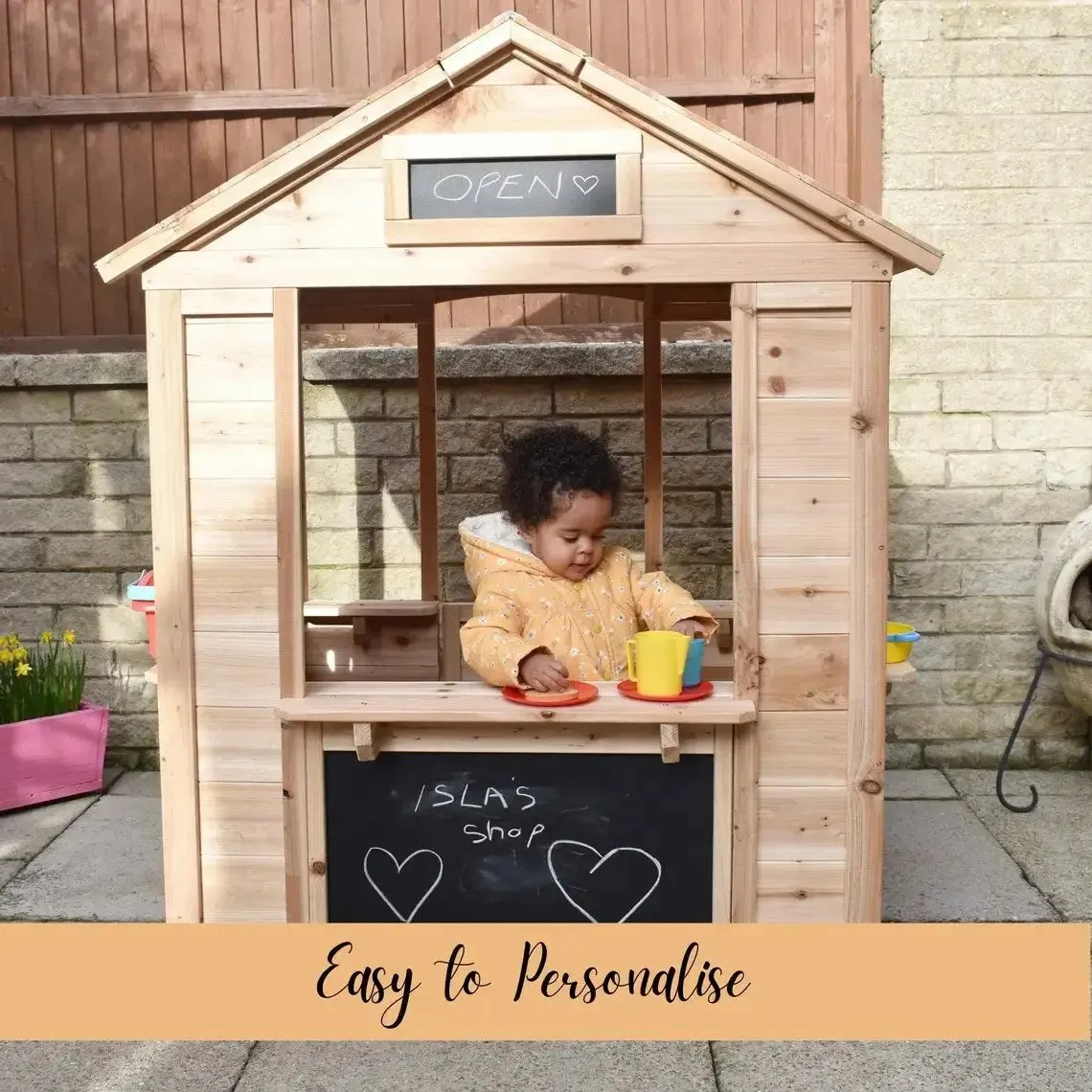 Cafe Shop Playhouse for Imaginative Roleplay