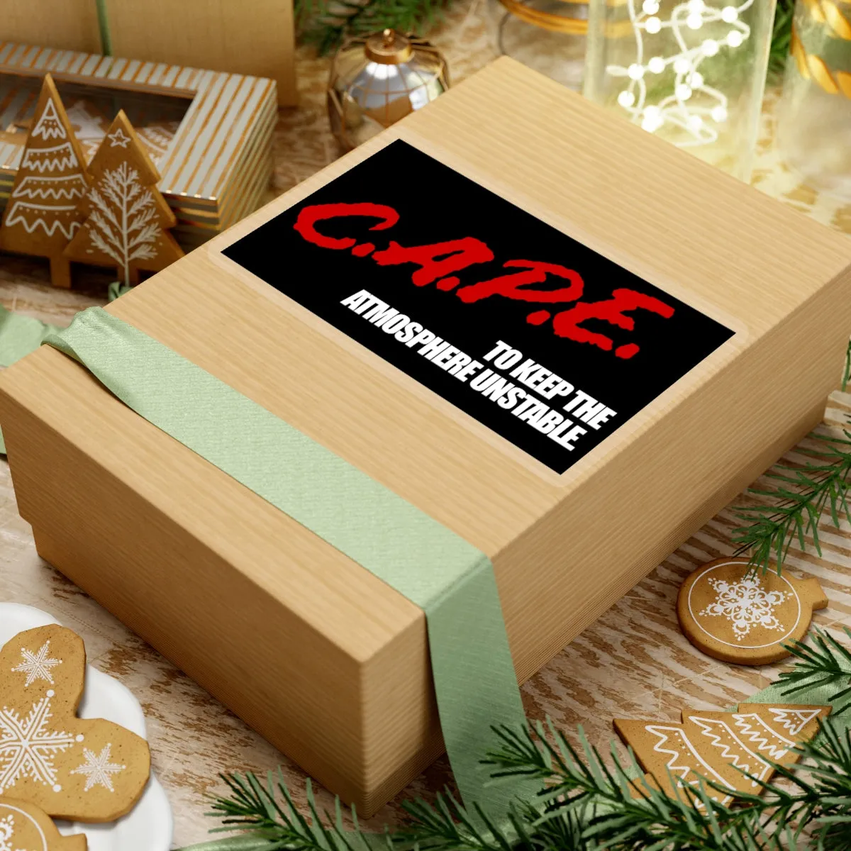 C.A.P.E. Sticker