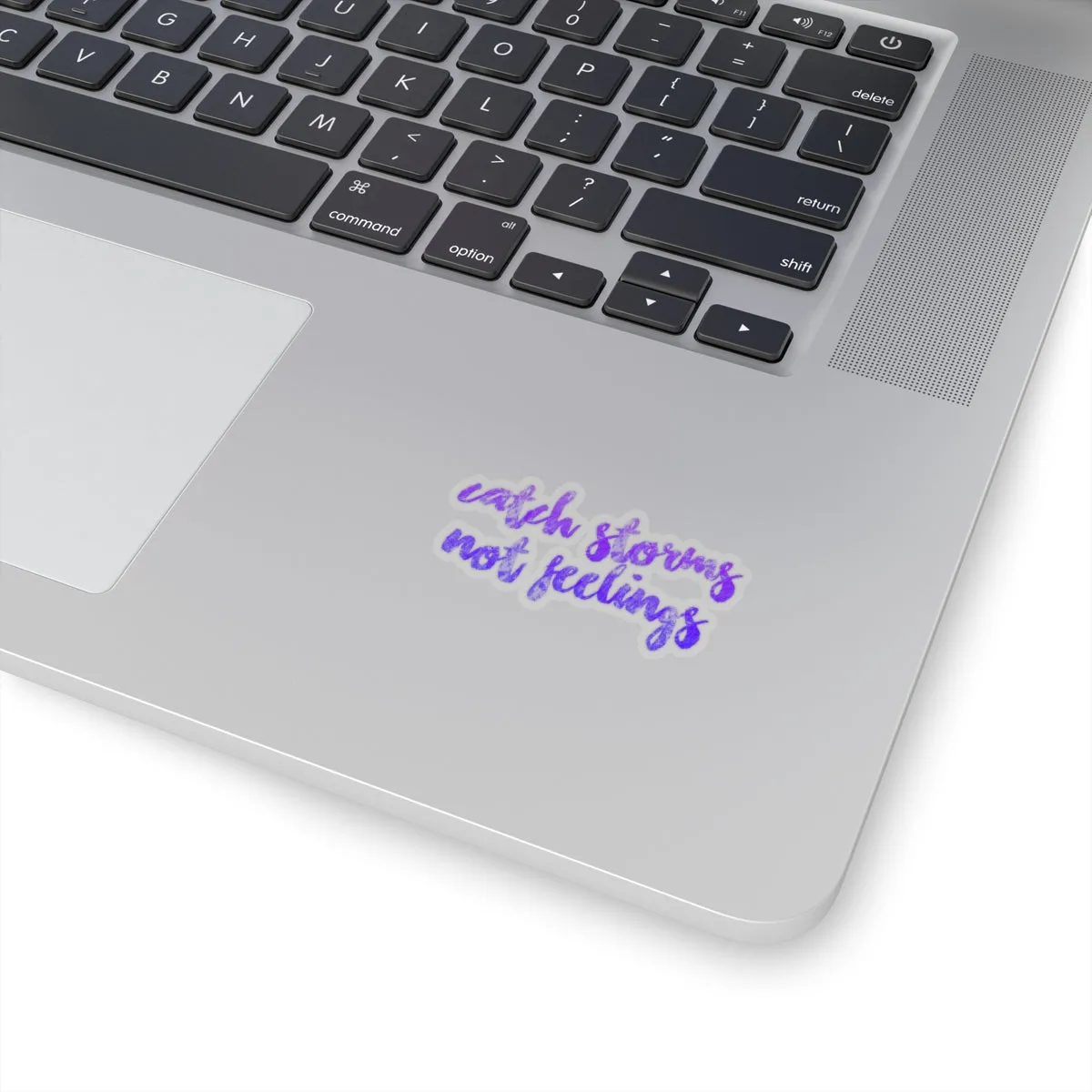 Catch Storms, Not Feelings Sticker
