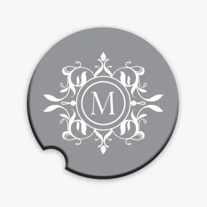 Custom Initial Design Car Coaster