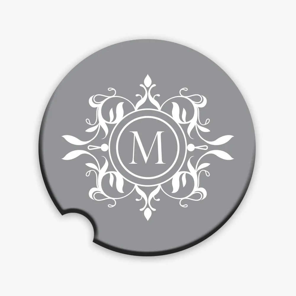 Custom Initial Design Car Coaster