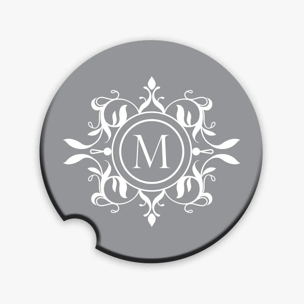 Custom Initial Design Car Coaster