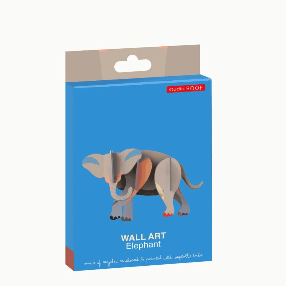 DIY 3D Wall Decoration-  Elephant small