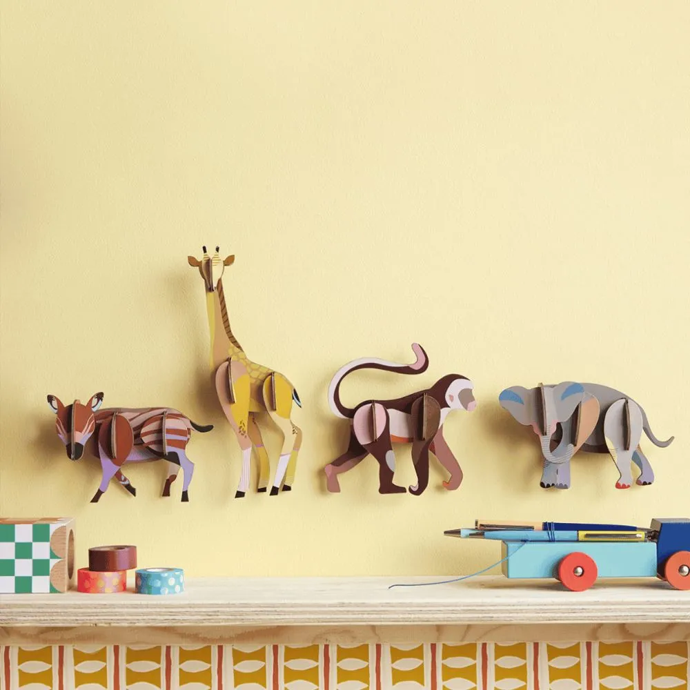 DIY 3D Wall Decoration - Giraffe