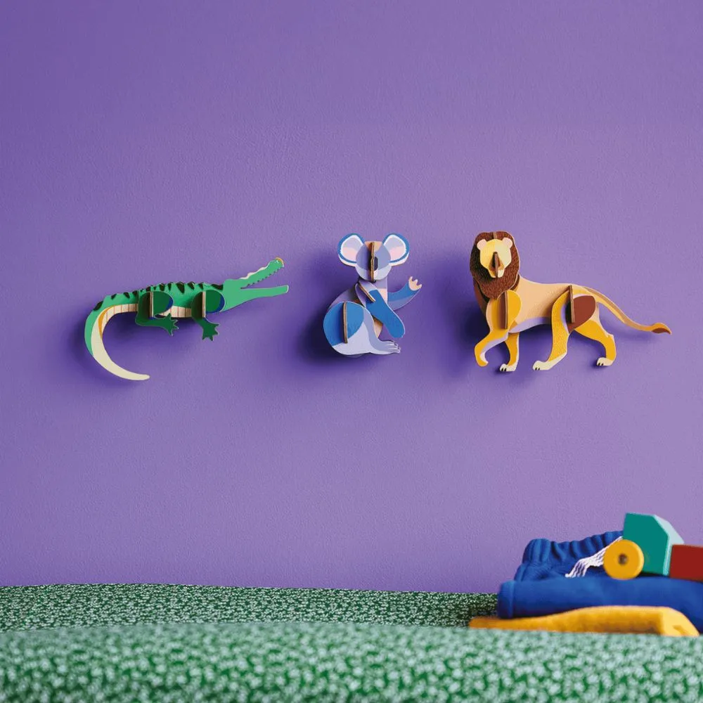 DIY 3D Wall Decoration - Lion