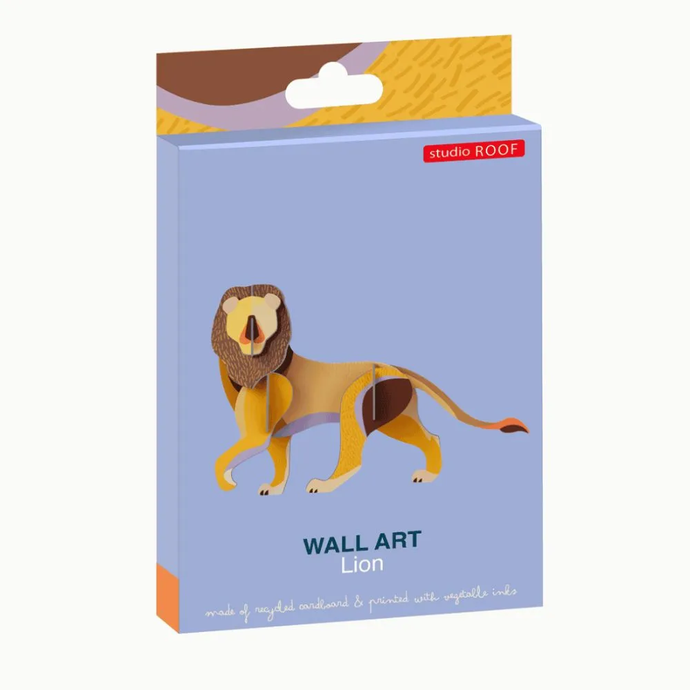 DIY 3D Wall Decoration - Lion