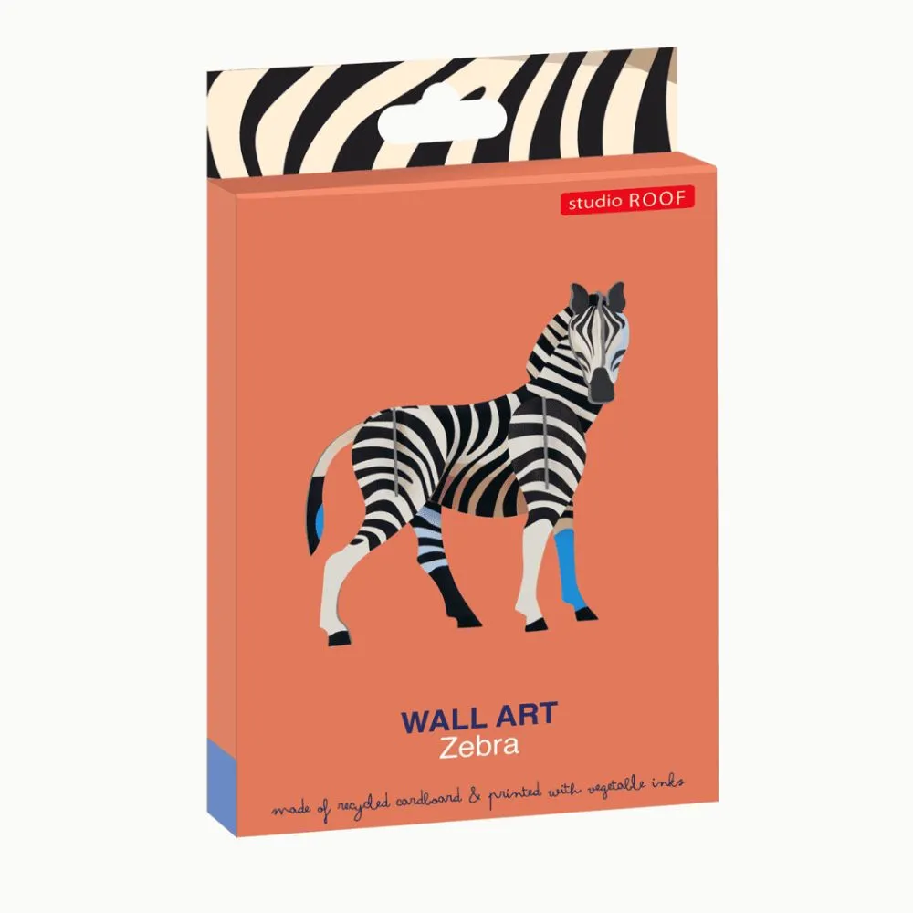 DIY 3D Wall Decoration - Zebra