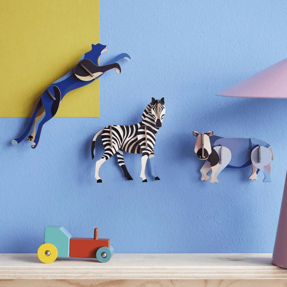 DIY 3D Wall Decoration - Zebra