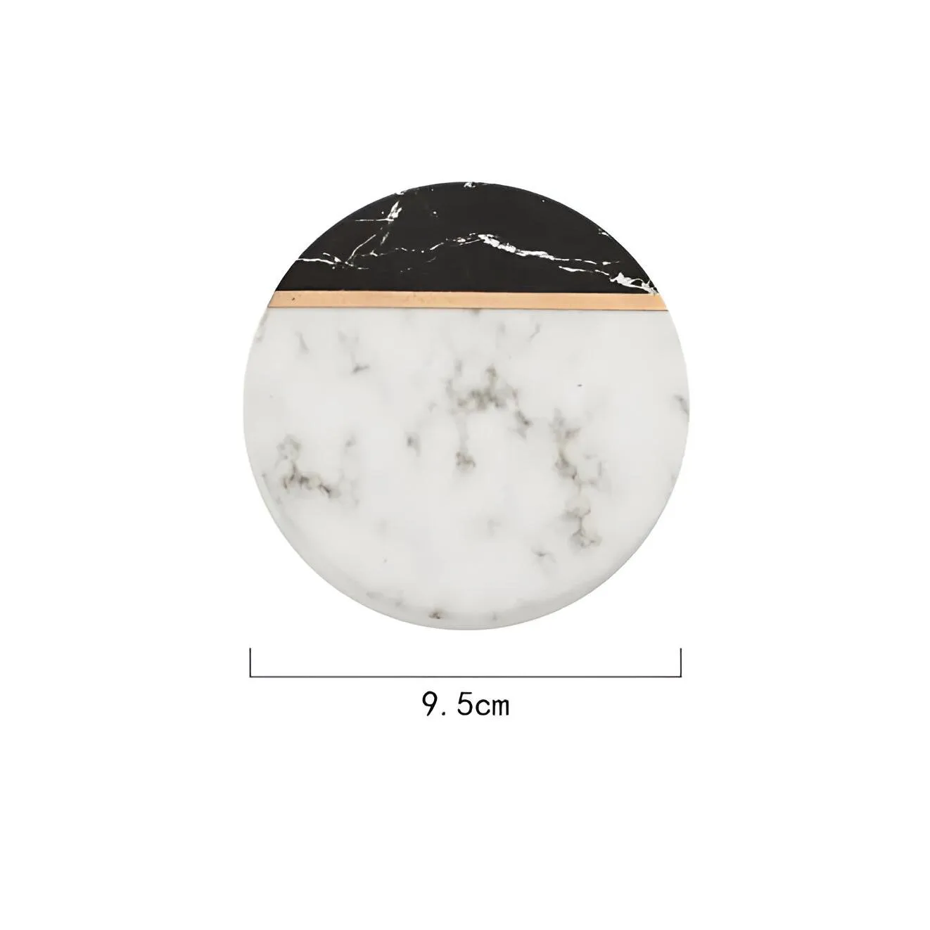 Elegant Marble Ceramic Coasters