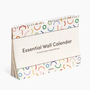 Essential Wall Calendar