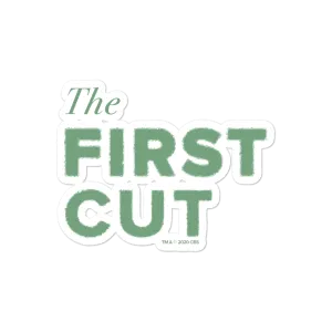 First Cut Podcast Die Cut Sticker