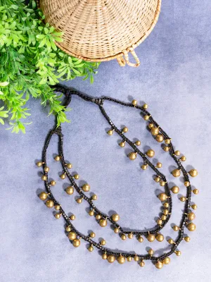 Handcrafted Dhokra Long Neckpiece