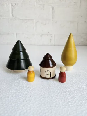 Handcrafted Wooden Cottage Play
