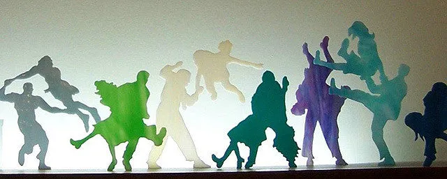 Human Glasscapes: Swing Night at the Savoy
