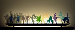 Human Glasscapes: Swing Night at the Savoy