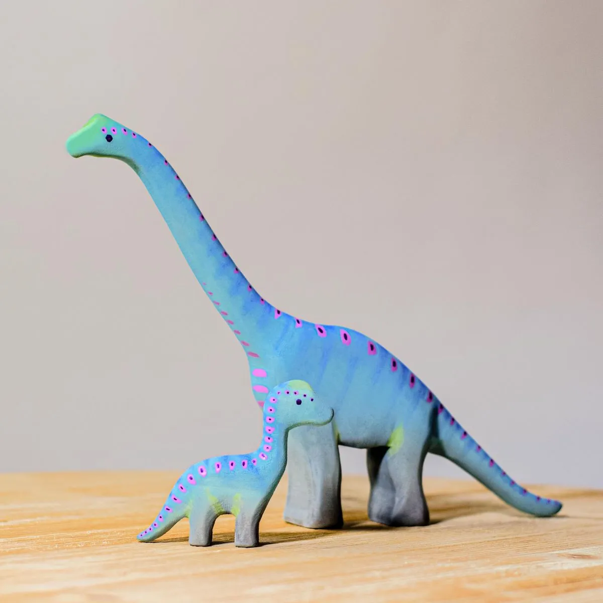 Large Wooden Brontosaurus
