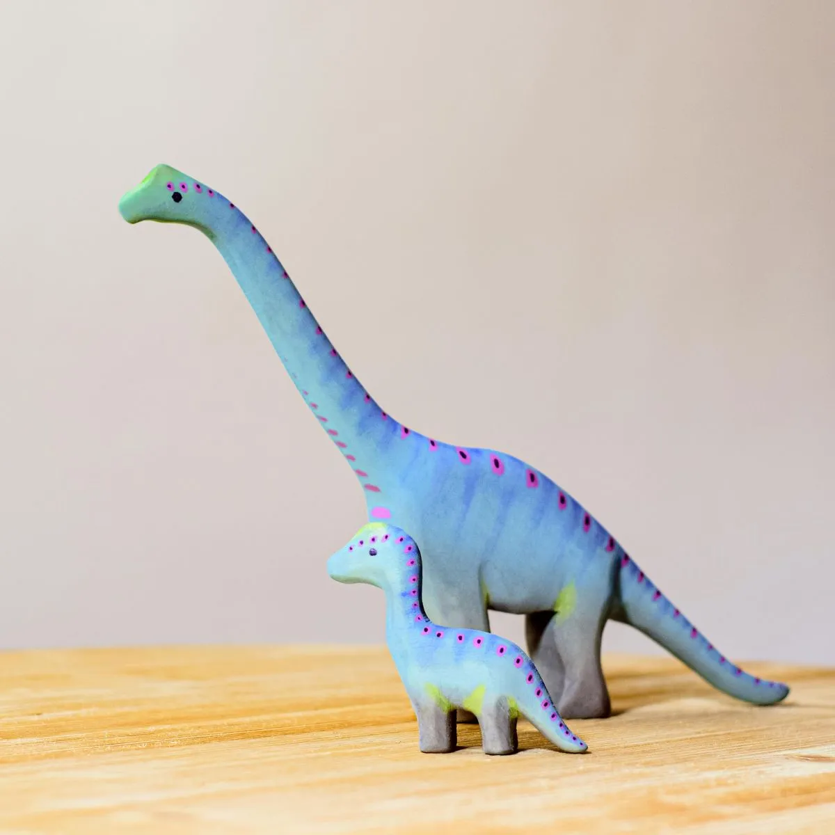 Large Wooden Brontosaurus