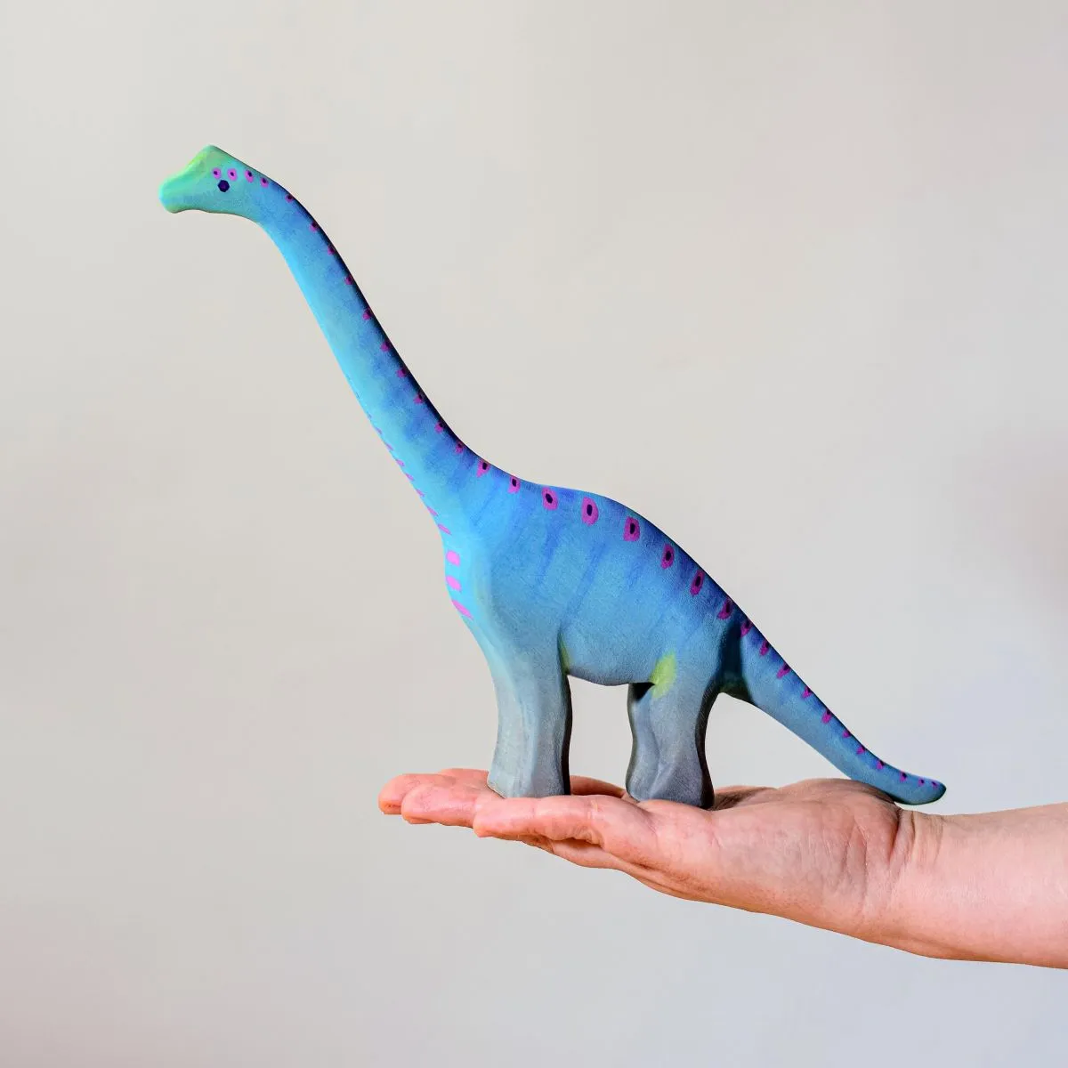 Large Wooden Brontosaurus