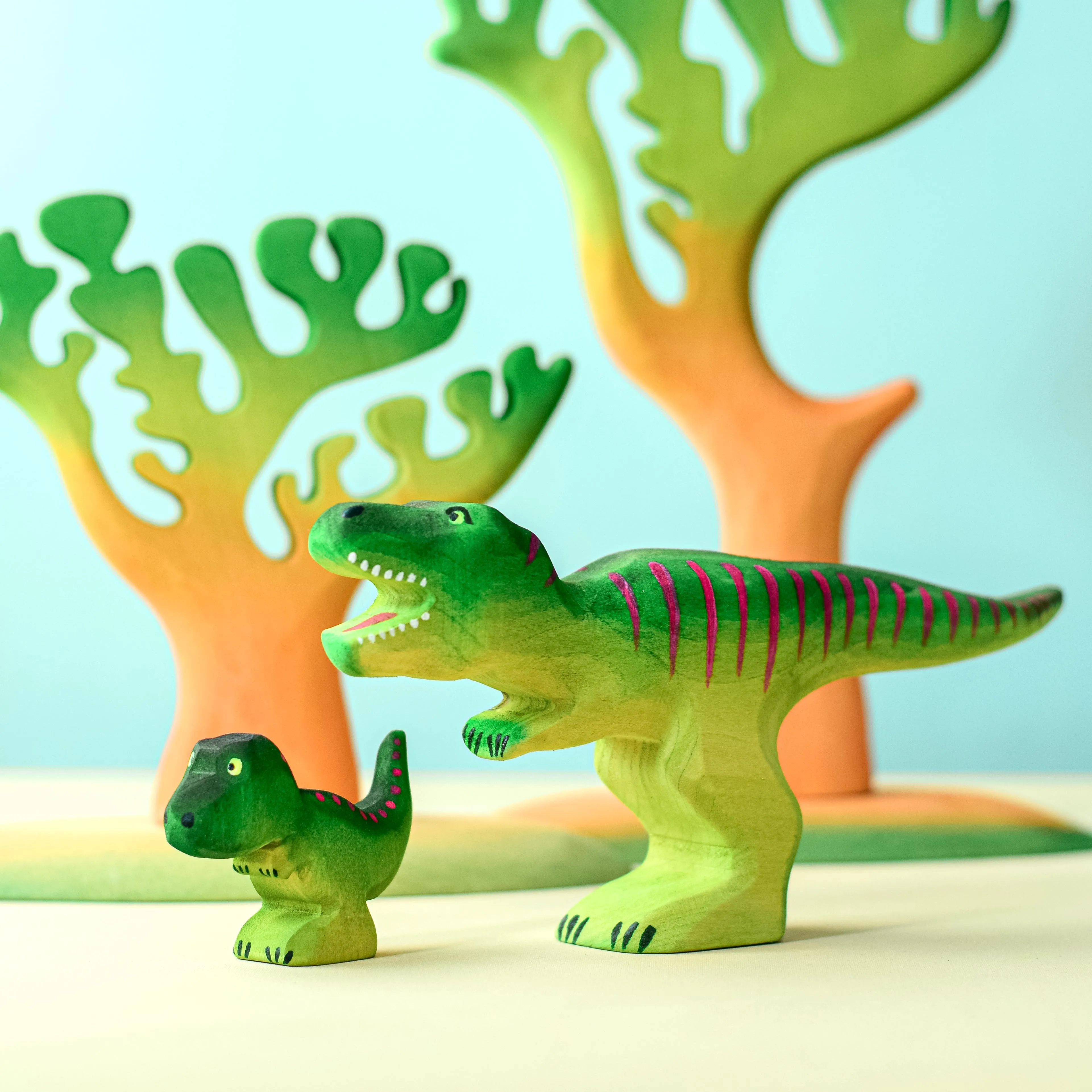 Large Wooden T-Rex