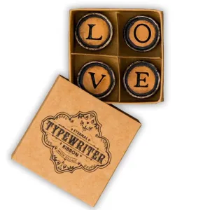 LOVE Vintage Typewriter Magnets - Discontinued