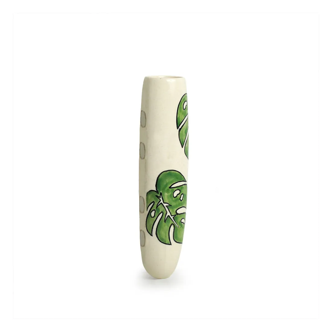 'Lush Life' Magnetic Fridge Planter In Ceramic