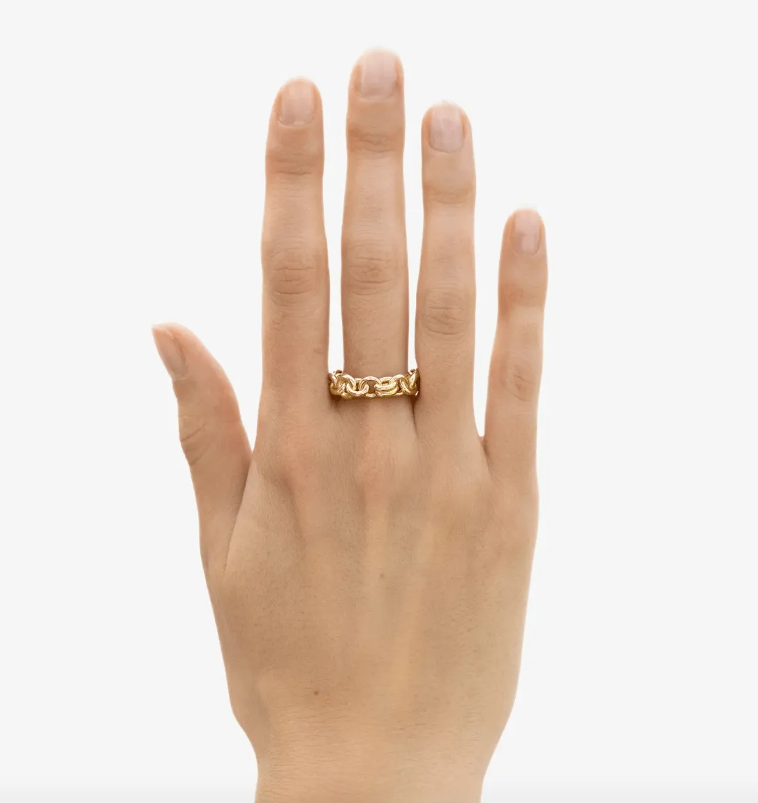 Medium Fused Serpens Ring w/Pave Diamonds