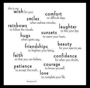 My Wish For You Quotable Magnet