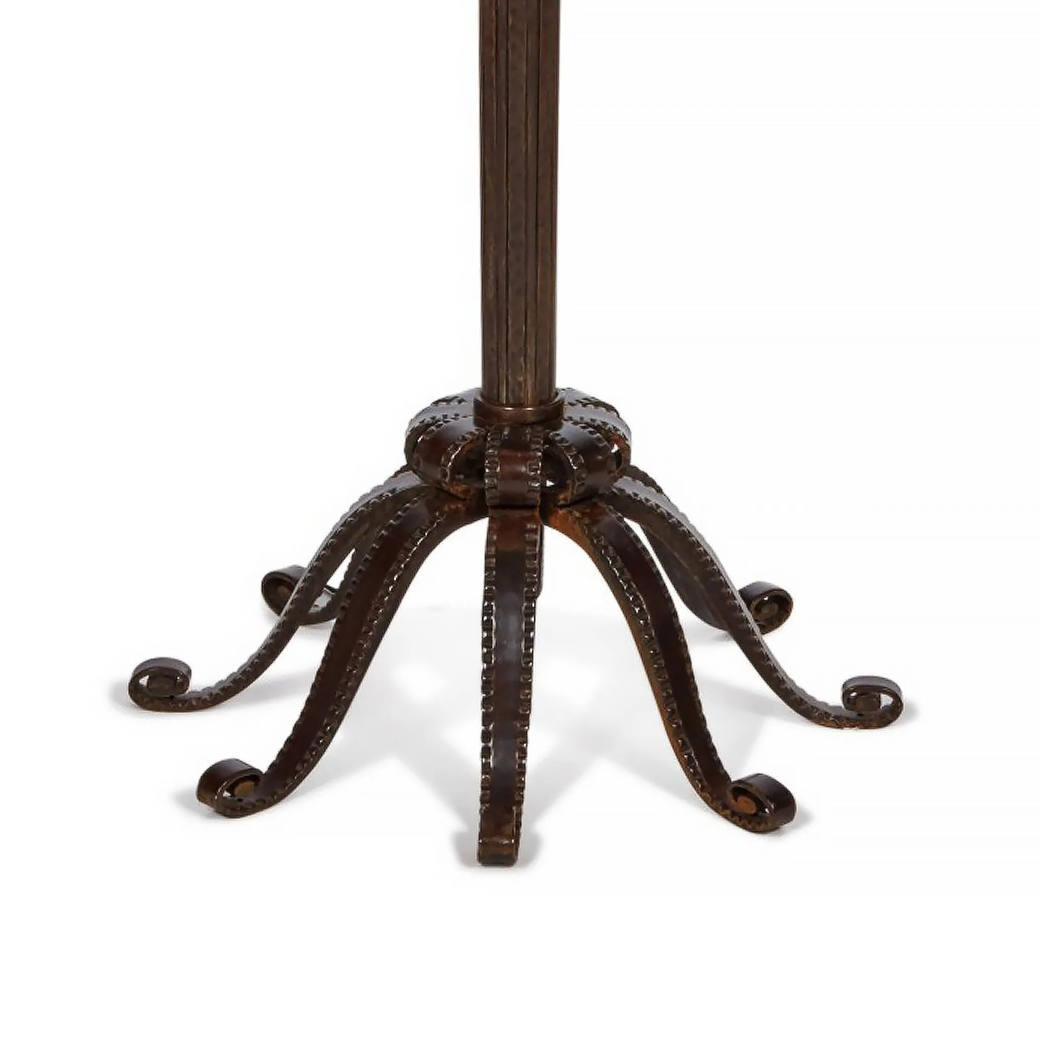 Raymond Subes Wrought Iron Floor Lamp