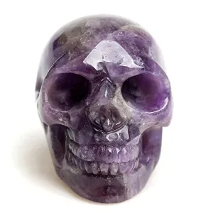 White Whale Healing Crystal Stone Amethyst Human Reiki Skull Figurine Statue Sculptures White Whale Healing Crystal Stone Amethyst Human Reiki Skull Figurine Statue Sculptures