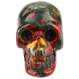 White Whale Healing Crystal Stone Bloodstone Human Reiki Skull Figurine Statue Sculptures White Whale Healing Crystal Stone Bloodstone Human Reiki Skull Figurine Statue Sculptures