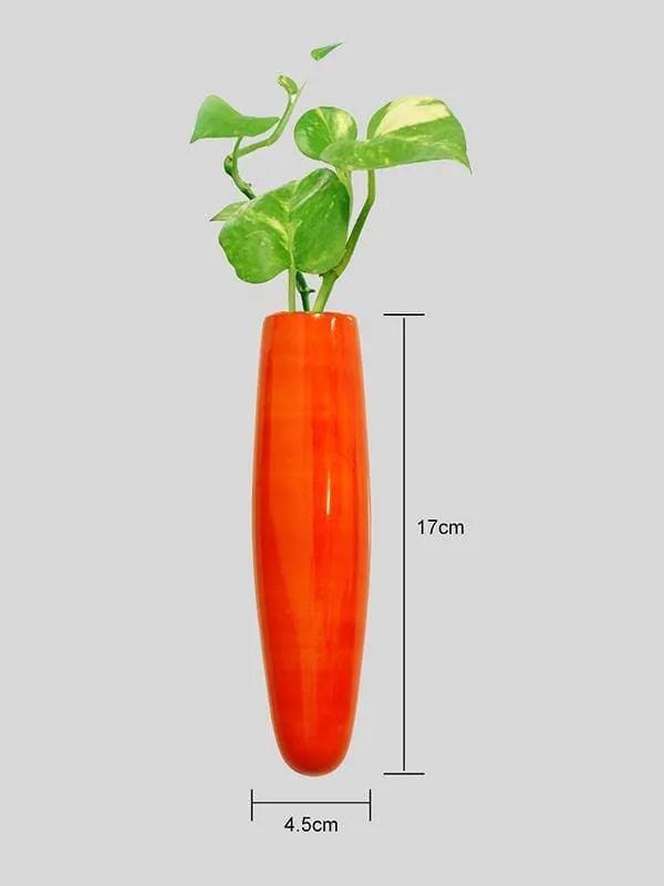 Wooden Plant Holder Fridge Vase