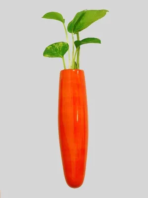 Wooden Plant Holder Fridge Vase