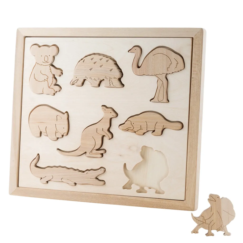 Wooden Sorting Puzzle - Animals Of Australia